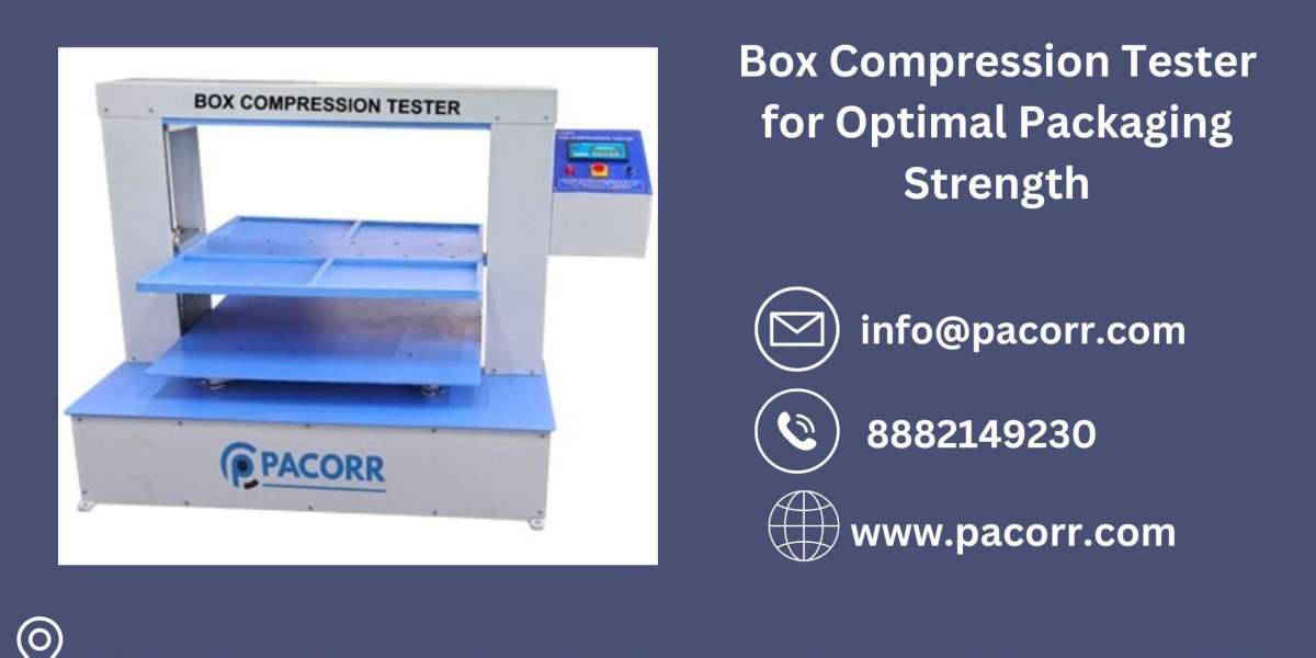 From Manufacturing to Shipping: Pacorr's Box Compression Tester is the Ideal Choice for Reliable Packaging Testing