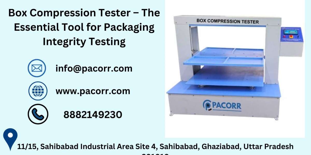 From Packaging to Shipping: How Pacorr's Box Compression Tester Helps Guarantee Box Strength and Stability