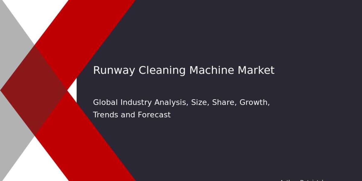 Runway Cleaning Machine Market Innovation and Market Shift 2032