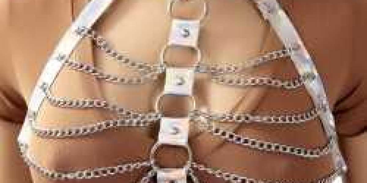 high neck full body harness leather bondage garter ms188
