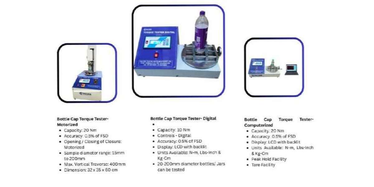 Bottle Cap Torque Tester: The Key to Reliable and Secure Seals