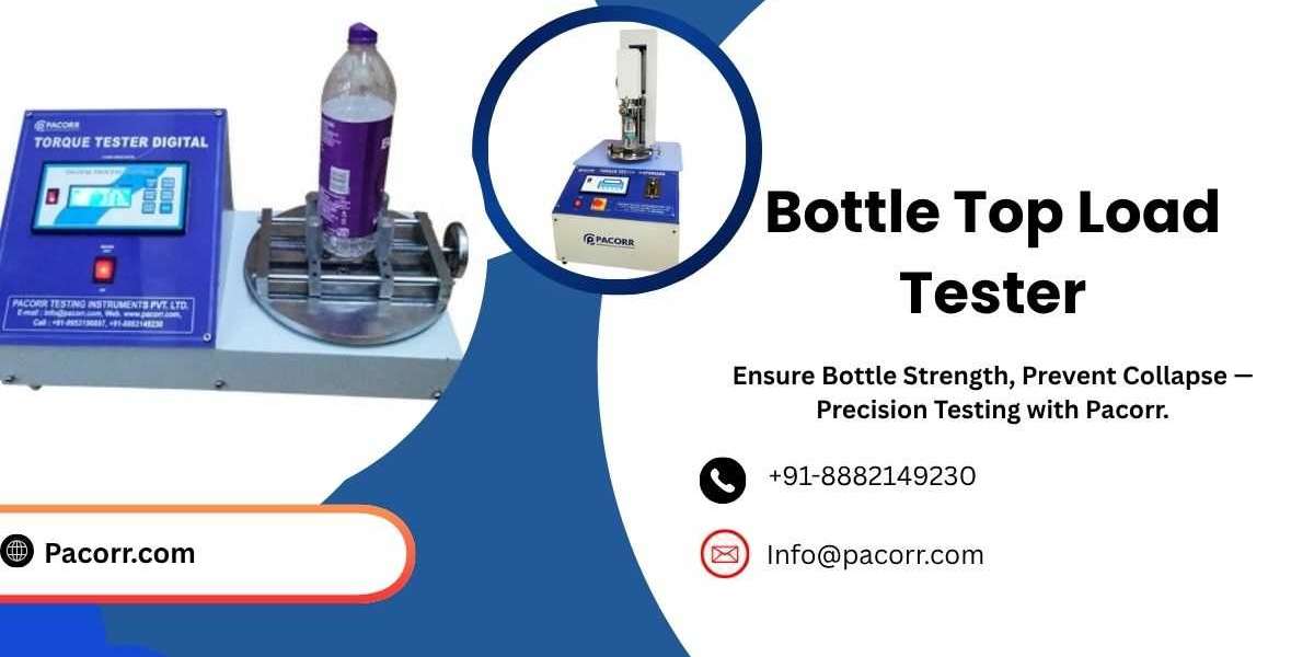 Bottle Top Load Tester – Test Bottle Strength with Confidence | Pacorr